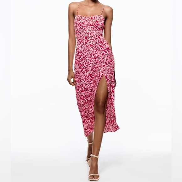 BNWOT Zara floral dress - Picture 1 of 3